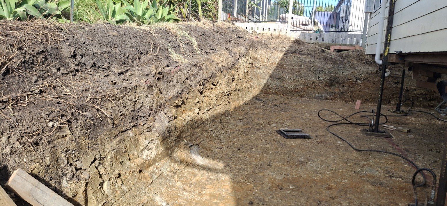 Prepared residential building platform