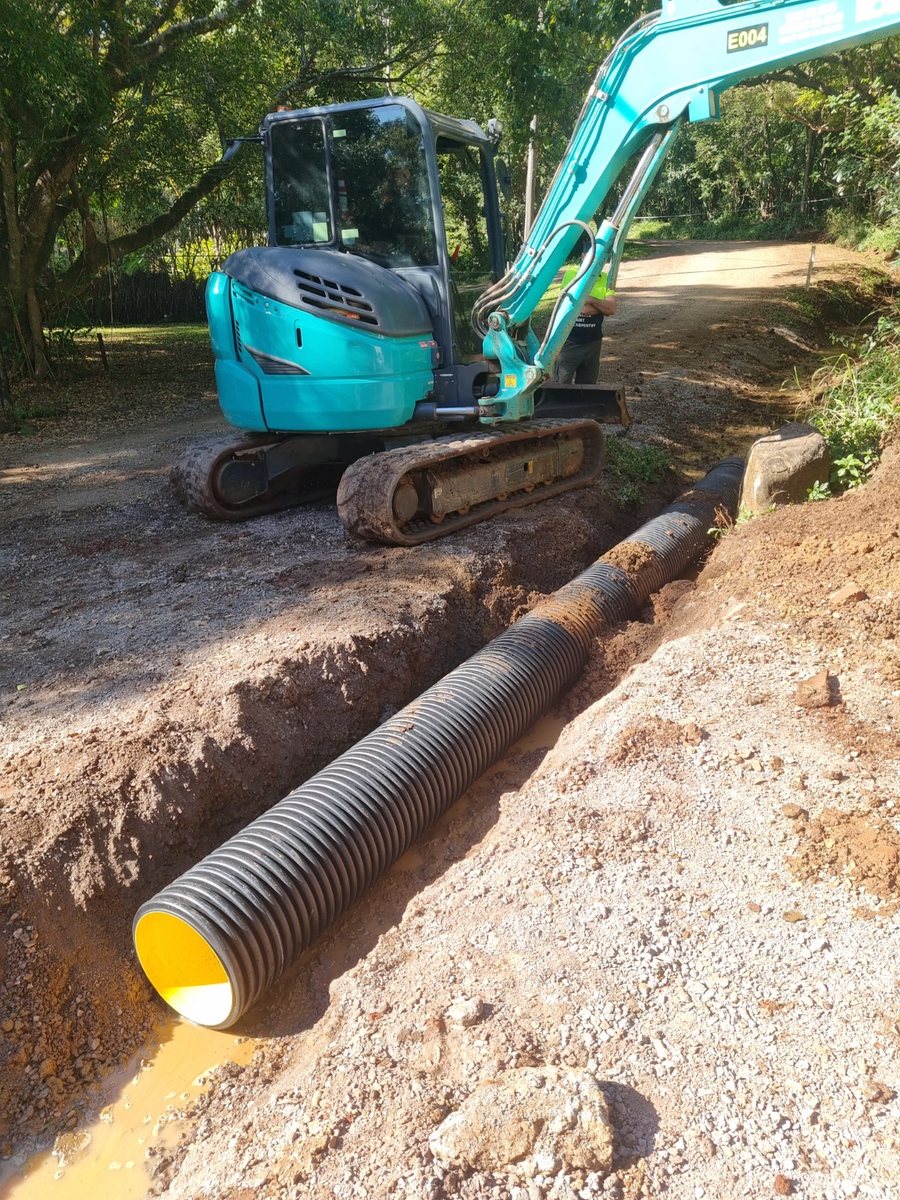 Drainage installation